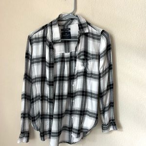 american eagle plaid shirt
